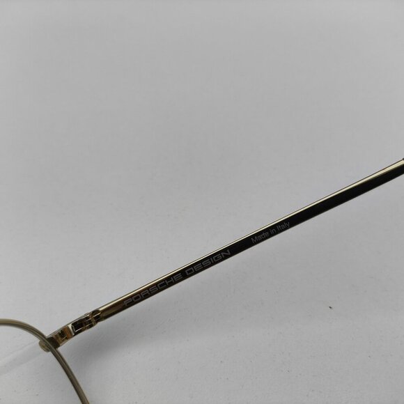 🕶️Made in Italy! Porsche Design P8759 Pale Gold Eyeglasses 51/19 140 /EUM155🕶️ - Picture 4 of 11